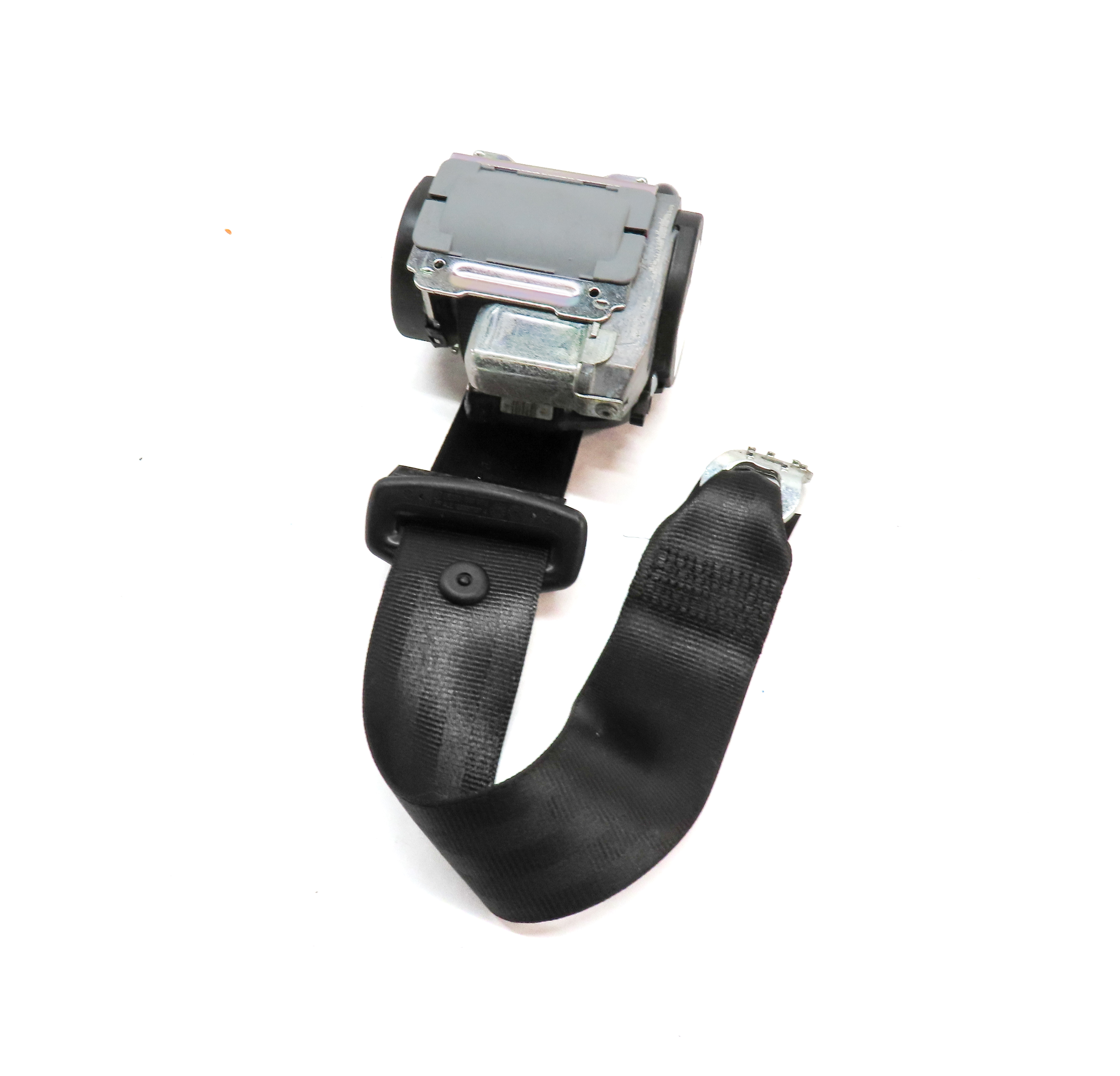 2011 AUDI A5 CONVERTIBLE (B8 8T) REAR LEFT SEAT SEATBELT RETRACTOR (BLACK) — exact item pictured
